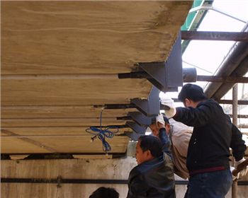 四川混凝土結構補強施工照片